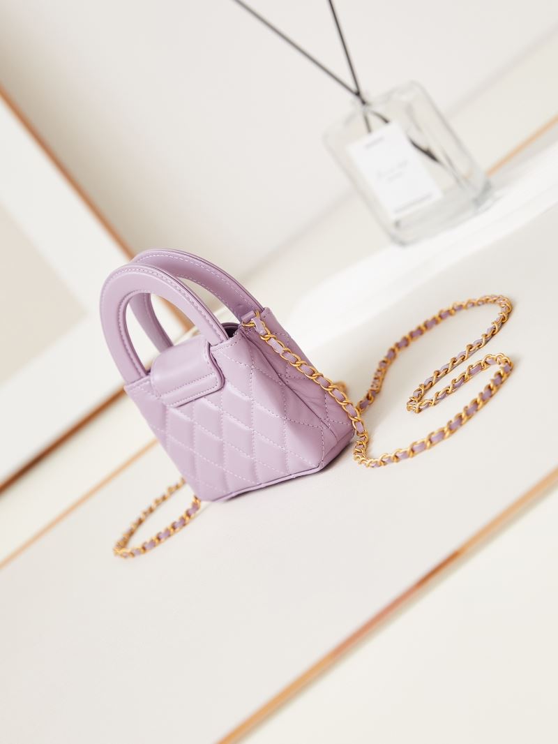 Ch**el top handle bags